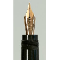 EUROPA Antica Penna Stilografica RETRATTILE PLACCATO ORO Old Safety Fountain Pen