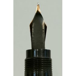 EUROPA Antica Penna Stilografica RETRATTILE PLACCATO ORO Old Safety Fountain Pen