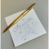 PENNA SFERA Aurora 98 dorata ANNI 70 Stylo a Bille VINTAGE GOLDEN BALLPOINT PEN