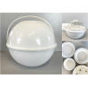 VINTAGE SET PIC-NIC "PIC BOLL"  DESIGN Carlo Viglino PER GUZZINI NUOVO '70
