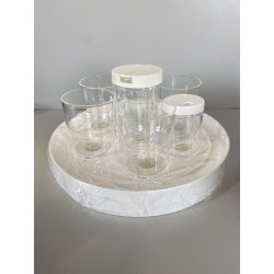 VINTAGE SET PIC-NIC "PIC BOLL"  DESIGN Carlo Viglino PER GUZZINI NUOVO '70