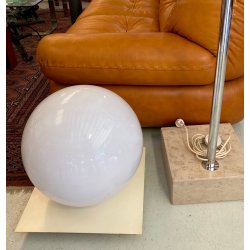 LAMPADA da TAVOLO/TERRA Micol DESIGN S. Mazza G. Gramigna QUATTRIFOLIO ø40cm '71