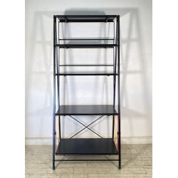 LIBRERIA DESIGN Raul Barbieri & Giorgio Marianelli "Saltimbanco" ANNI 90 METALLO