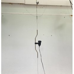 LAMPADA SOSPENSIONE Achille Castiglioni Parentesi Flos ANNI 70 LAMP TERRA CIELO