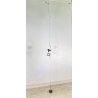 LAMPADA SOSPENSIONE Achille Castiglioni Parentesi Flos ANNI 70 LAMP TERRA CIELO