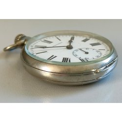 ANTICO OROLOGIO TASCA Longines FS Ferrovie EPOCA 900 OLD POCKET WATCH cal 19.71