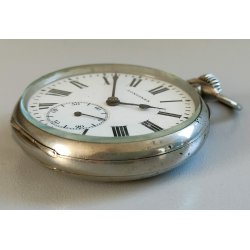 ANTICO OROLOGIO TASCA Longines FS Ferrovie EPOCA 900 OLD POCKET WATCH cal 19.71