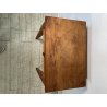 ANTICO TAVOLINO COMODINO epoca 1800 Legno Noce CHIARO CASSETTO Old Night Table