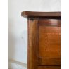 ANTICO COMODINO INTARSIATO LEGNO STILE LUIGI XV epoca '900 DOPPIO CASSETTO TABLE