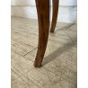 ANTICO COMODINO INTARSIATO LEGNO STILE LUIGI XV epoca '900 DOPPIO CASSETTO TABLE