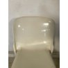SEDIA ARTEMIDE BIANCA SELENE PLASTICA VINTAGE ANNI 60 DESIGN VICO MAGISTRETTI