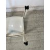 SEDIA ARTEMIDE BIANCA SELENE PLASTICA VINTAGE ANNI 60 DESIGN VICO MAGISTRETTI