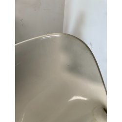 SEDIA ARTEMIDE BIANCA SELENE PLASTICA VINTAGE ANNI 60 DESIGN VICO MAGISTRETTI