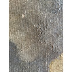 QUADRO DIPINTO OLIO FIRMATO C. Federico PAESAGGIO PASTORALE SELVA PECORE '800