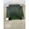 TAVOLINO SALA SALOTTO ACCIAIO VETRO FUME VINTAGE ANNI 70 DESIGN TABLE 74X74 CM
