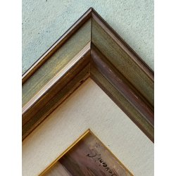 QUADRO DIPINTO OLIO Savoini C.  NATURA MORTA PANNOCCHIE CIPOLLE PAIOLI RAME '900