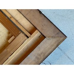 QUADRO DIPINTO OLIO Savoini C.  NATURA MORTA PANNOCCHIE CIPOLLE PAIOLI RAME '900