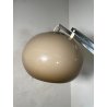 LAMPADA da TERRA ARCO GOFFREDO REGGIANI anni 70 DESIGN Space Age CROMATA fumè