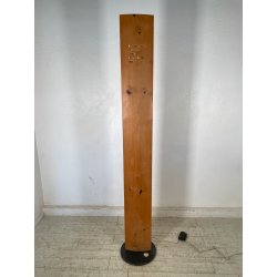 LAMPADA DA TERRA OSVALDO MASSERINI "PENSIERO" DESIGN ANNI 2005 LEGNO PERO 202 CM