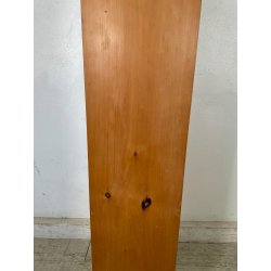 LAMPADA DA TERRA OSVALDO MASSERINI "PENSIERO" DESIGN ANNI 2005 LEGNO PERO 202 CM