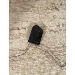 LAMPADA DA TERRA OSVALDO MASSERINI "PENSIERO" DESIGN ANNI 2005 LEGNO PERO 202 CM