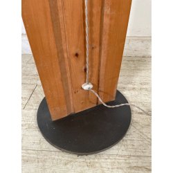 LAMPADA DA TERRA OSVALDO MASSERINI "PENSIERO" DESIGN ANNI 2005 LEGNO PERO 202 CM