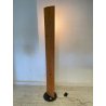 LAMPADA DA TERRA OSVALDO MASSERINI "PENSIERO" DESIGN ANNI 2005 LEGNO PERO 202 CM