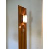LAMPADA DA TERRA OSVALDO MASSERINI "PENSIERO" DESIGN ANNI 2005 LEGNO PERO 202 CM