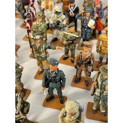 LOTTO COLLEZIONE 47 pz SOLDATINI FIRMATI DEL PRATO MODELLI SFUSI SOLDATO