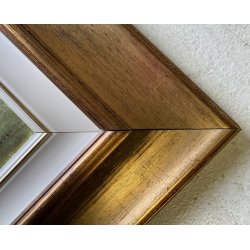 QUADRO DIPINTO OLIO Gianni Alloisi Il Monte Rosa da Macugnaga PAESAGGIO MONTAGNA