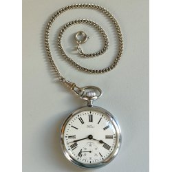 ANTICO OROLOGIO TASCA Perseo FS Ferrovie EPOCA anni 60 OLD Railroad POCKET WATCH