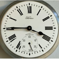 ANTICO OROLOGIO TASCA Perseo FS Ferrovie EPOCA anni 60 OLD Railroad POCKET WATCH