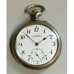 ANTICO OROLOGIO TASCA Longines EFCo Anti-Magnetique anni 60 POCKET WATCH montre