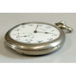 ANTICO OROLOGIO TASCA Longines EFCo Anti-Magnetique anni 60 POCKET WATCH montre