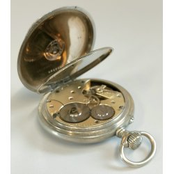 ANTICO OROLOGIO TASCA Longines EFCo Anti-Magnetique anni 60 POCKET WATCH montre