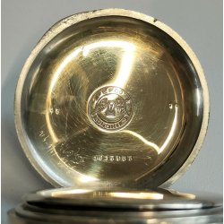 ANTICO OROLOGIO TASCA Longines EFCo Anti-Magnetique anni 60 POCKET WATCH montre