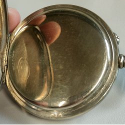 ANTICO OROLOGIO TASCA Longines EFCo Anti-Magnetique anni 60 POCKET WATCH montre