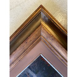 QUADRO DIPINTO OLIO TELA  Artino Giroldi NATURA MORTA FUNGHI PORCINI '900