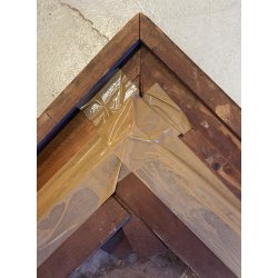 ANTICO DIPINTO OLIO TELA FIRMATO A. Martignoni PAESAGGIO LACUSTRE MONTAGNE '900