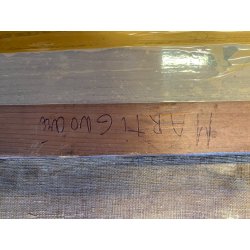 ANTICO DIPINTO OLIO TELA FIRMATO A. Martignoni PAESAGGIO LACUSTRE MONTAGNE '900