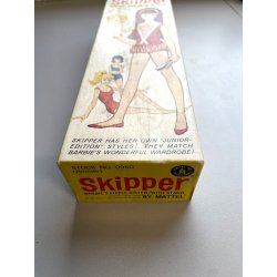 rara BARBIE SKIPPER con SCATOLA by MATTEL 1963 BIONDA little sister 0950 JAPAN