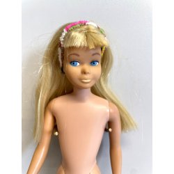 rara BARBIE SKIPPER con SCATOLA by MATTEL 1963 BIONDA little sister 0950 JAPAN