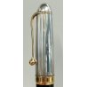PENNA STILOGRAFICA Aurora 88 BIG Silver Cap 925 FOUNTAIN PEN Nib M oro 14k BOX