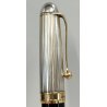 PENNA STILOGRAFICA Aurora 88 BIG Silver Cap 925 FOUNTAIN PEN Nib M oro 14k BOX
