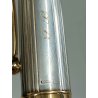 PENNA STILOGRAFICA Aurora 88 BIG Silver Cap 925 FOUNTAIN PEN Nib M oro 14k BOX