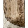ANTICA SCULTURA LEGNO POLICROMO SANTO SACERDOTE MANCANZE XVIII/XVII sec 85cm/h
