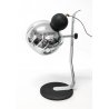 LAMPADA TAVOLO DESIGN ATTR. GOFFREDO REGGIANI METALLO CROMATO VINTAGE SPACE AGE