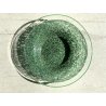 VASO VETRO MURANO Vistosi DESIGN Gae Aulenti SERIE Neverrino MURRINE VERDE '70