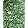 VASO VETRO MURANO Vistosi DESIGN Gae Aulenti SERIE Neverrino MURRINE VERDE '70