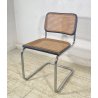 SEDIA Cesca Marcel Breuer ACCIAIO PAGLIA DI VIENNA DESIGN ANNI 50/60 CHAIR